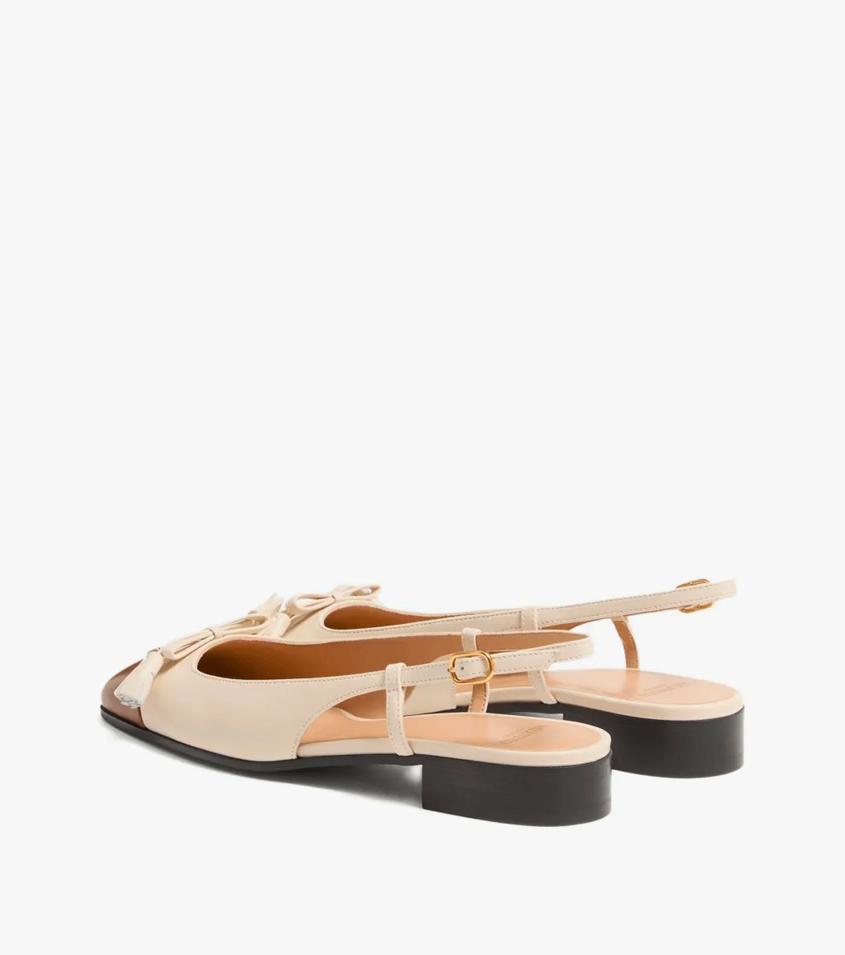25mm Valet du Roi slingback ballet flats