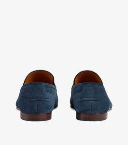 Jordaan Horsebit-detail suede loafers