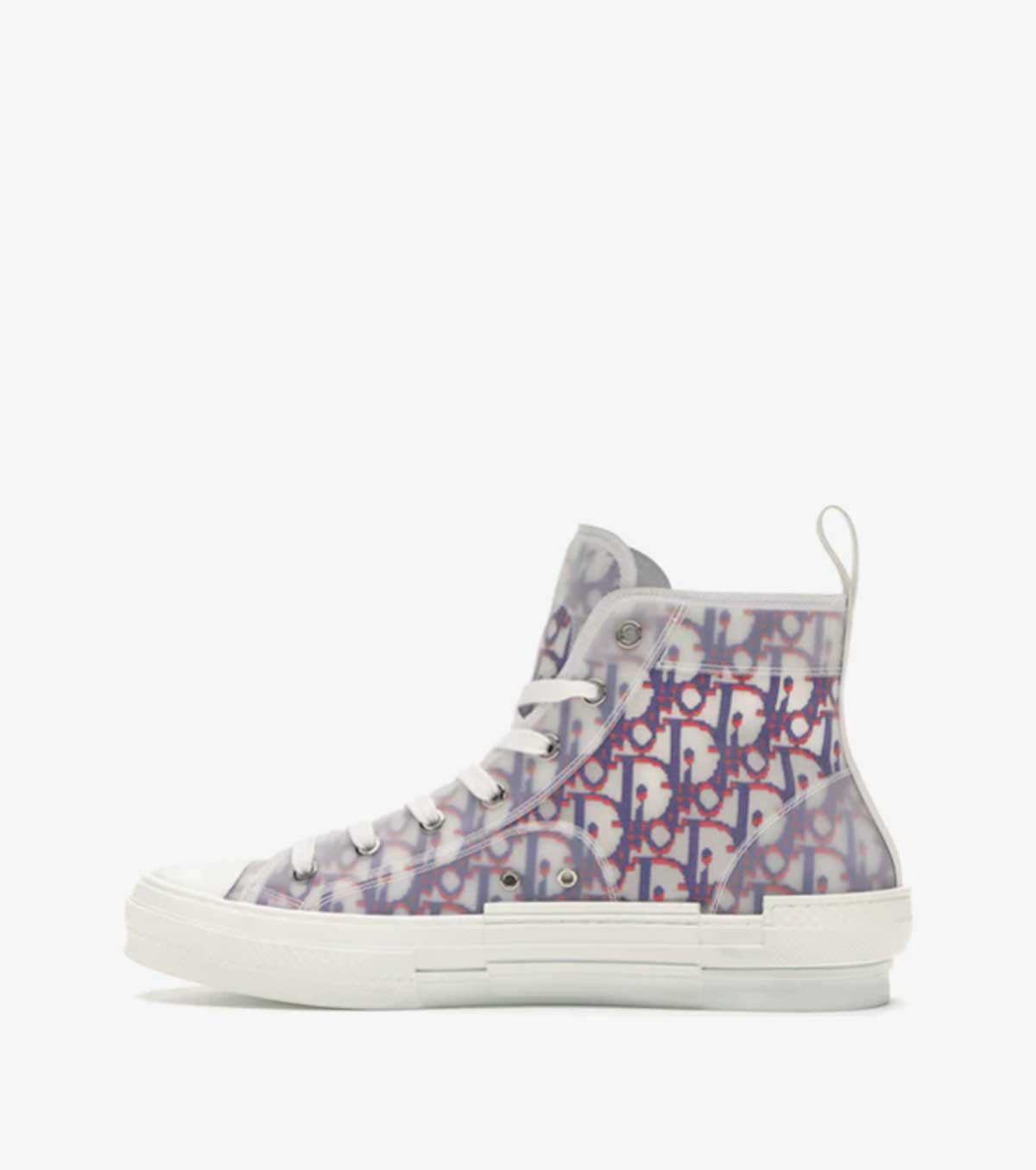 B23 High Top Red Blue Oblique