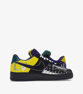 Air Force 1 Virgil Abloh Black Metallic Silver