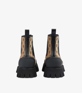 GG canvas Chelsea boots