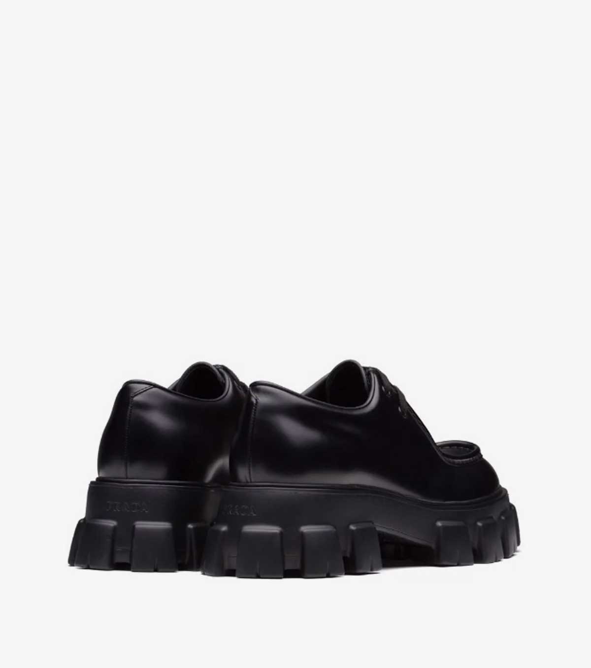 Monolith chunky sole lace-up shoes