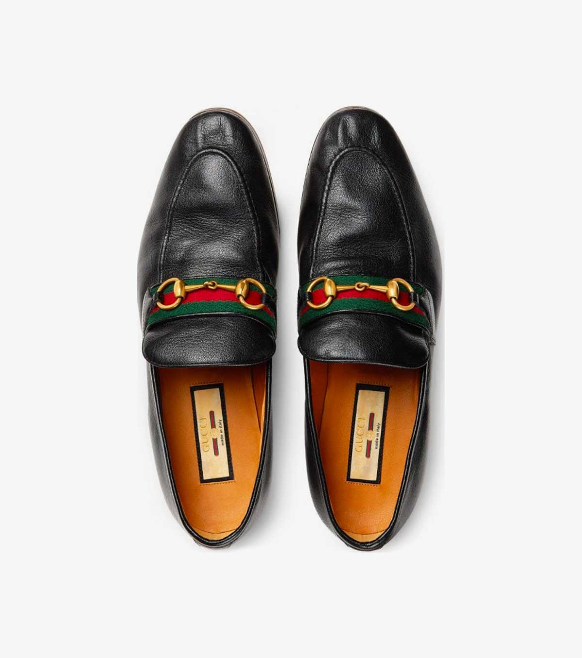 Horsebit leather loafers