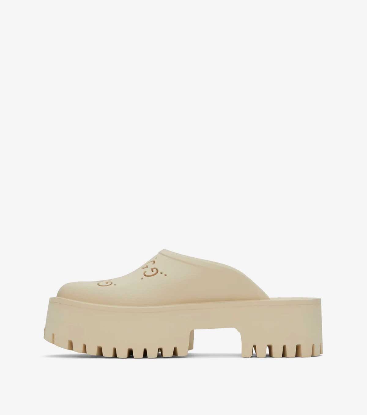 PLATFORM PERFORATED G SANDAL