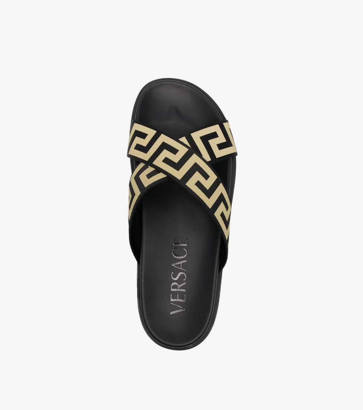 logo-print open-toe slides