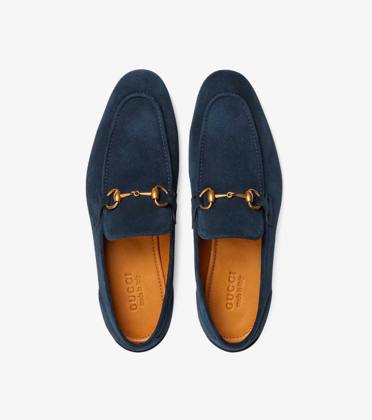 Jordaan Horsebit-detail suede loafers