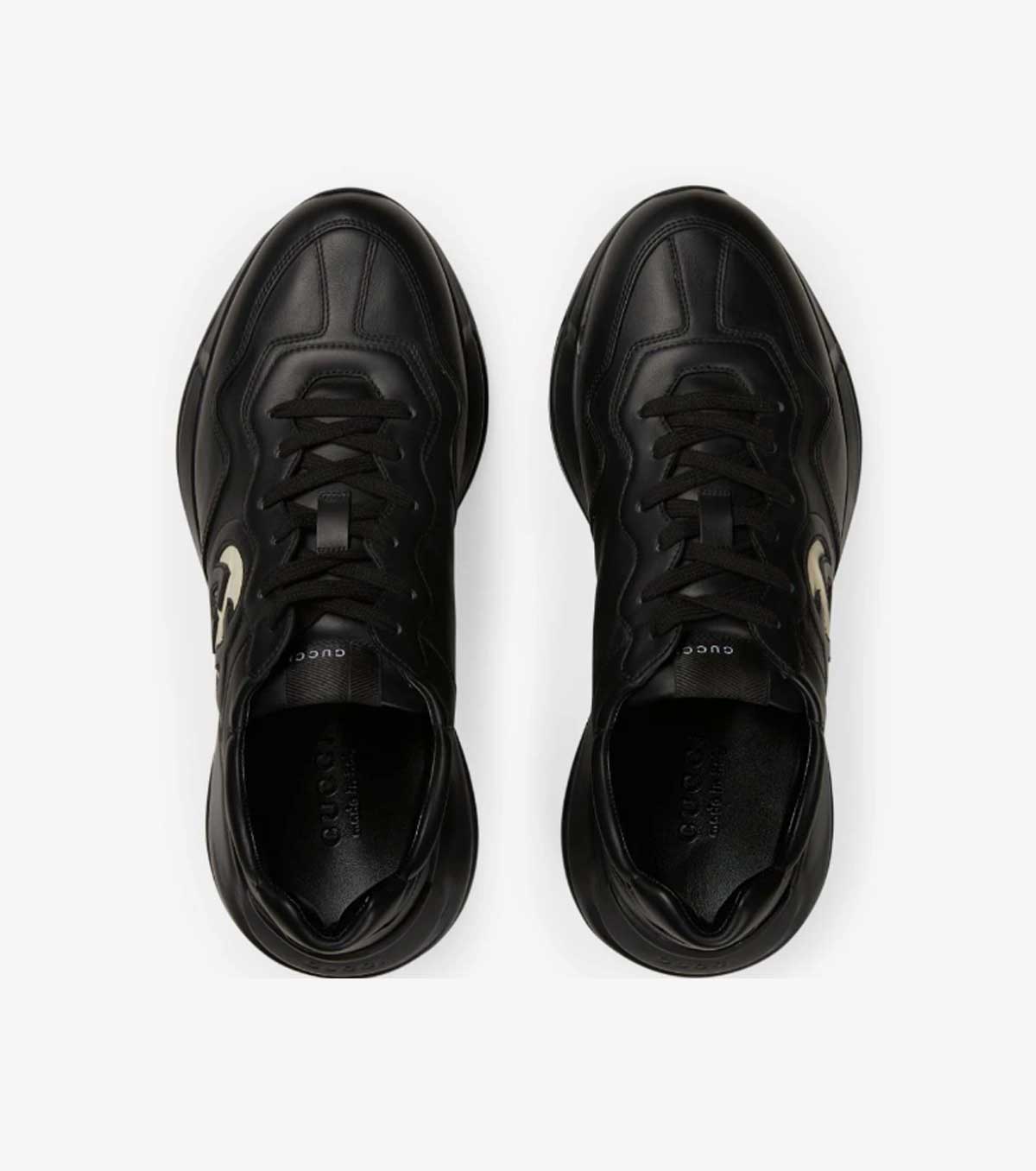 Rhyton leather sneakers