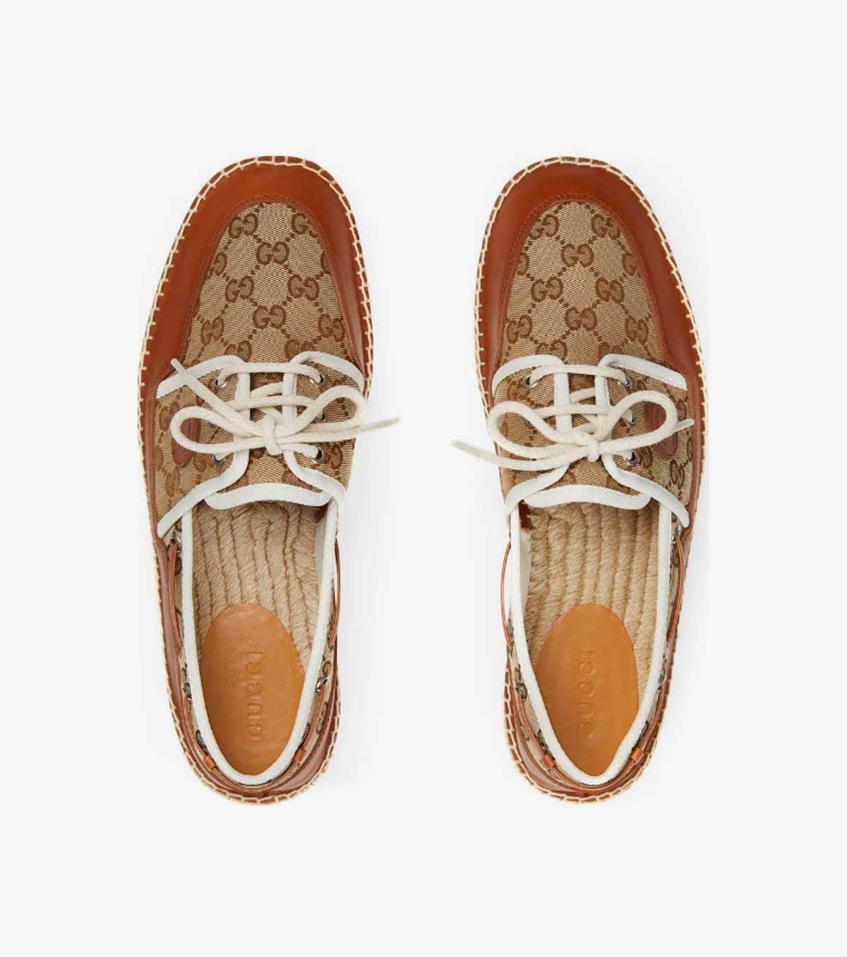 lace-up GG espadrilles