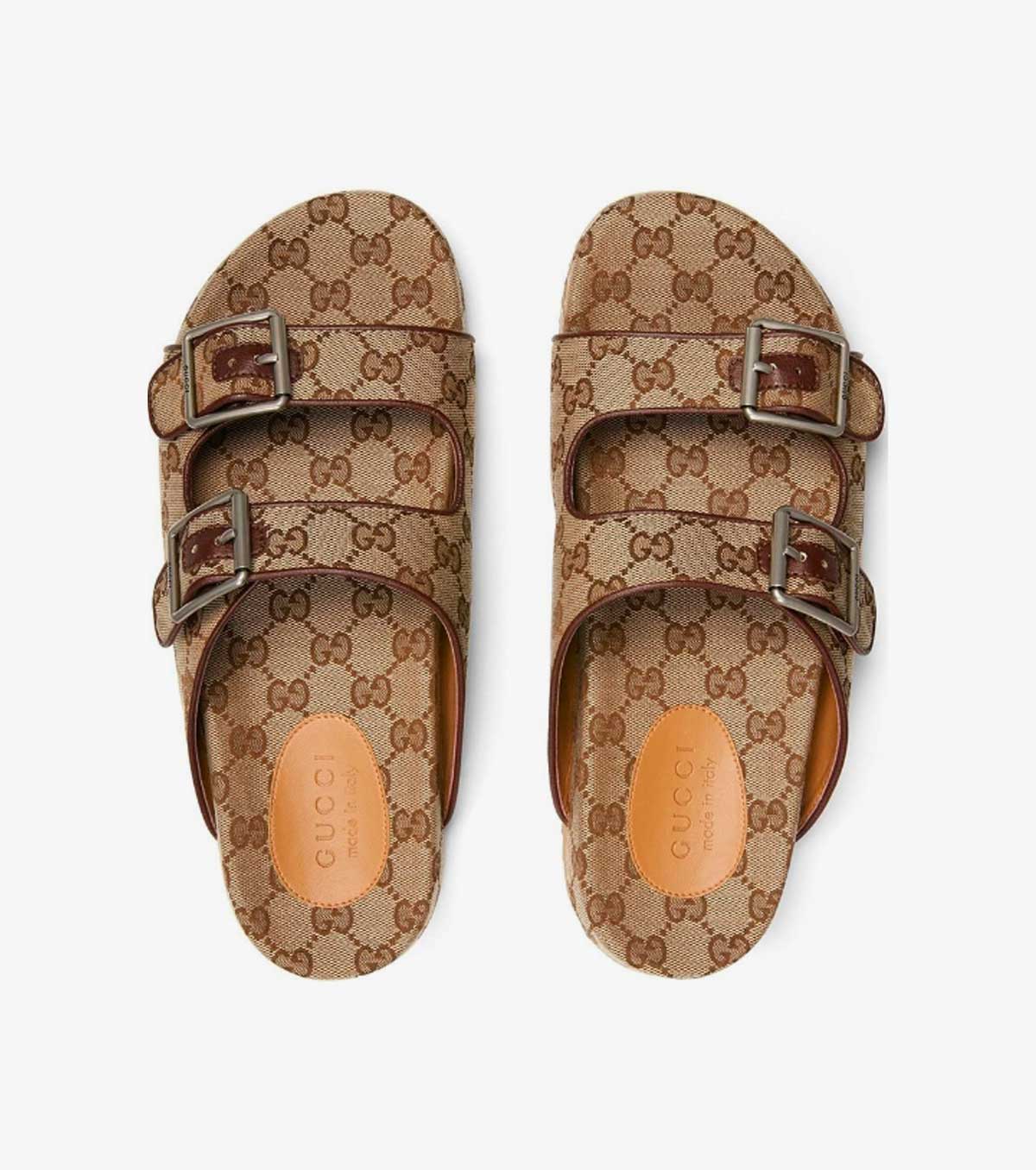 GG Supreme-print mule sandals