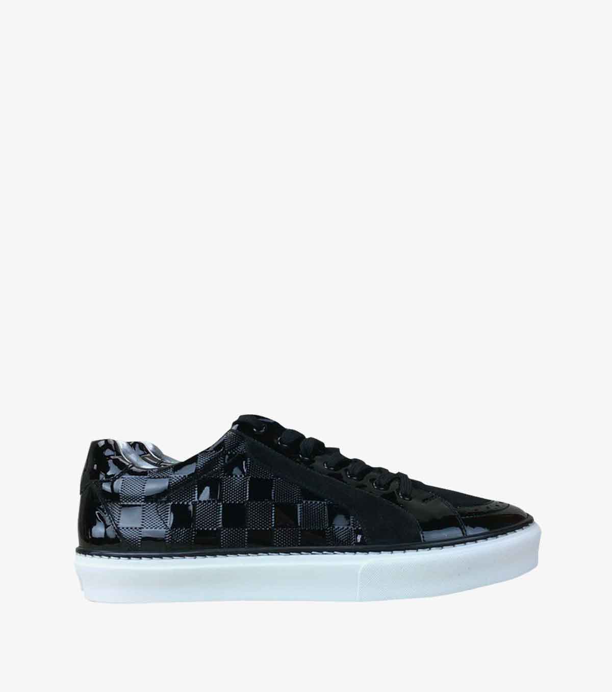 Damier Low 'Black Patent'