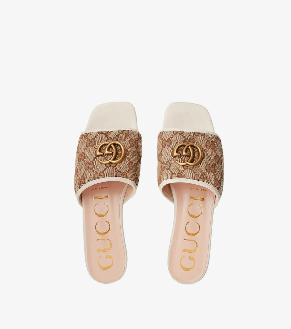 Double G slide sandals