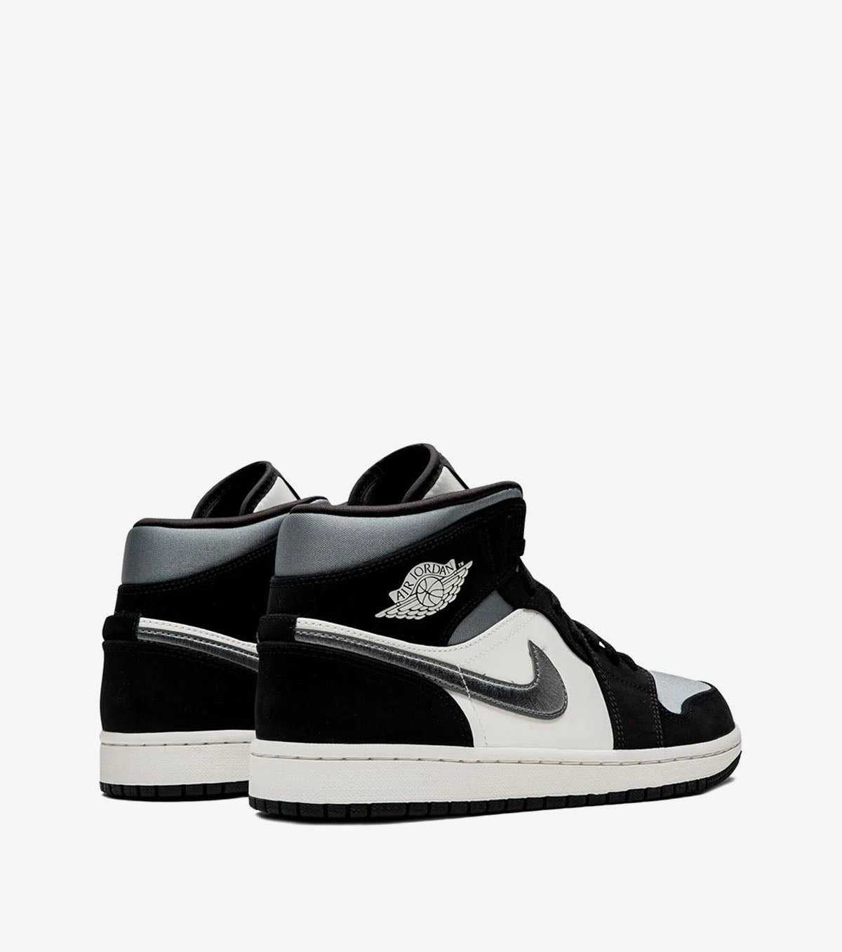 Air Jordan 1 Mid SE satin grey - SNKRBASE