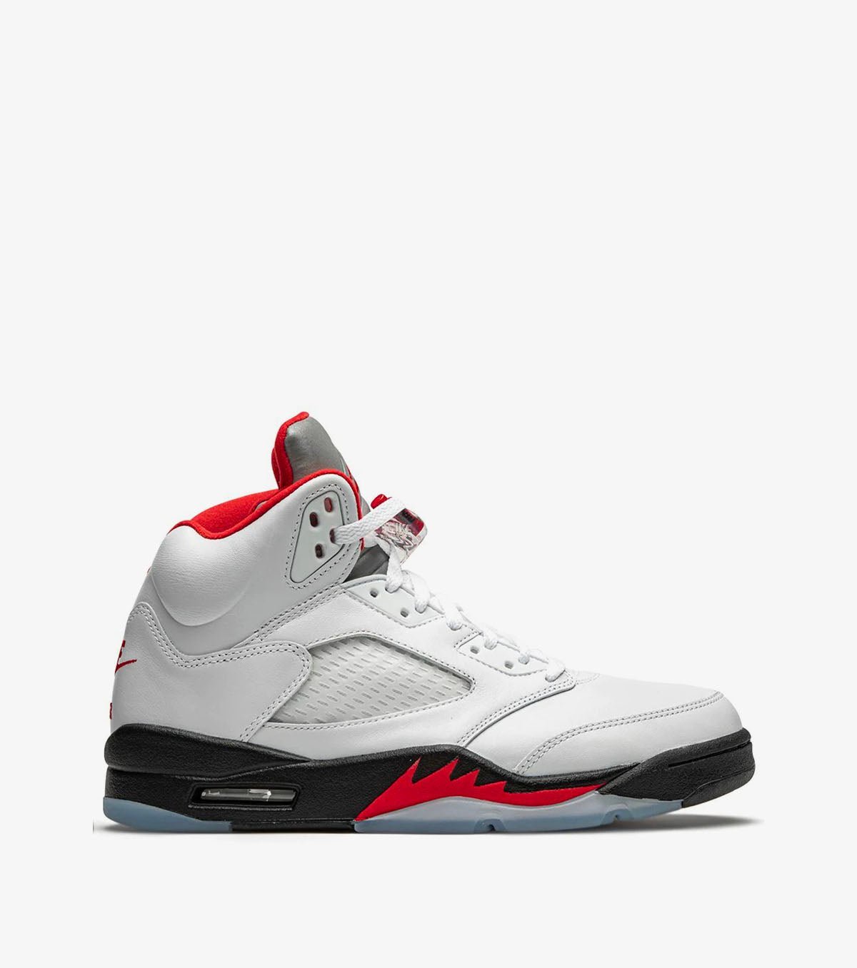 Air Jordan 5 Retro fire red silver tongue 2020 - SNKRBASE