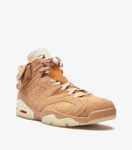 Air Jordan 6 Retro x Travis Scott 'British Khaki' - SNKRBASE