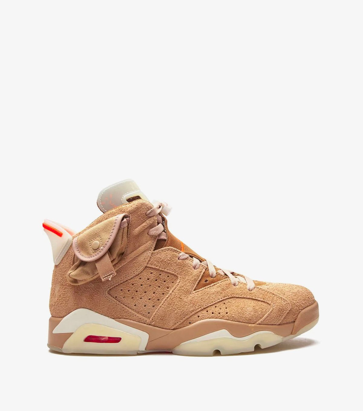 Air Jordan 6 Retro x Travis Scott 'British Khaki' - SNKRBASE