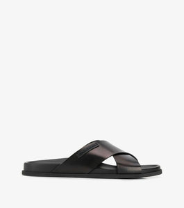 Criss-Cross Strap Slides - SNKRBASE