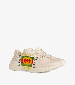 Gucci ivory Rhyton logo - SNKRBASE