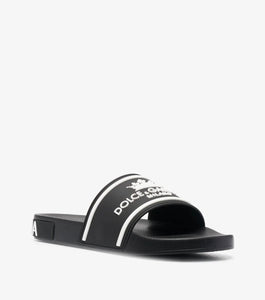 logo-print flat slides - SNKRBASE