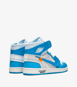 Off-White X Air Jordan 1 Retro High "Off-White - UNC" - SNKRBASE