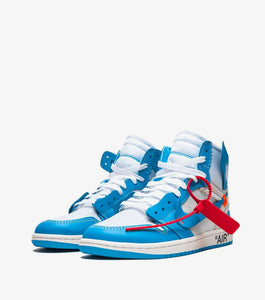 Off-White X Air Jordan 1 Retro High "Off-White - UNC" - SNKRBASE