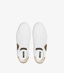 Portofino logo crest leather - SNKRBASE