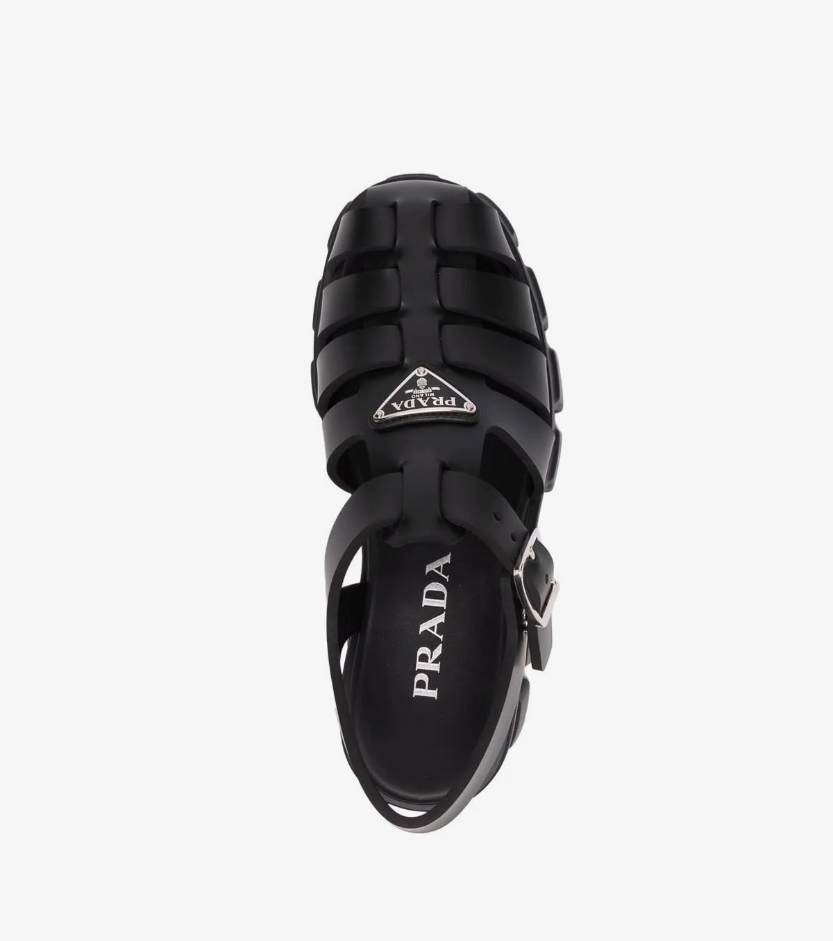 ( W ) Foam triangle-logo sandals - SNKRBASE